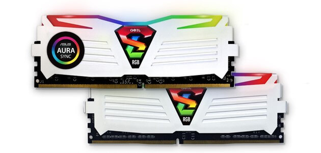 RAM-Module mit RGB-Beleuchtung