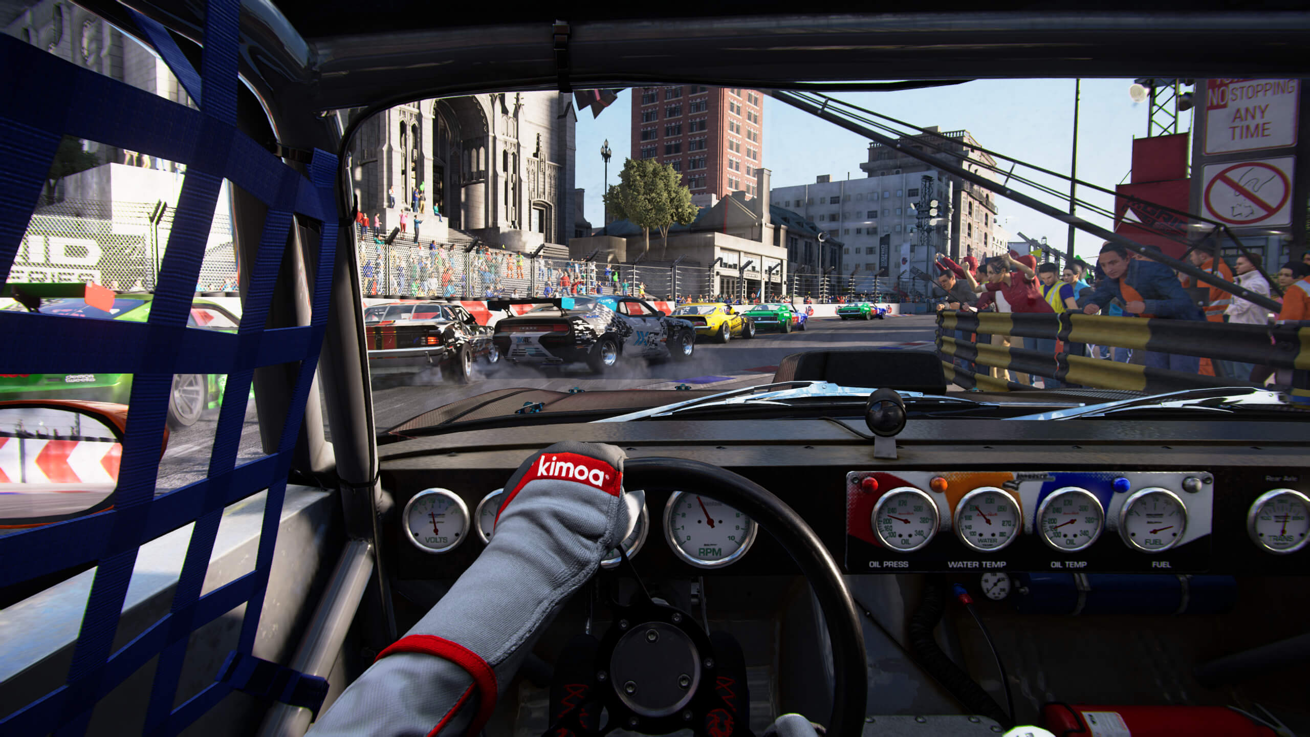 Gamepad: Screenshot aus Race Driver Grid