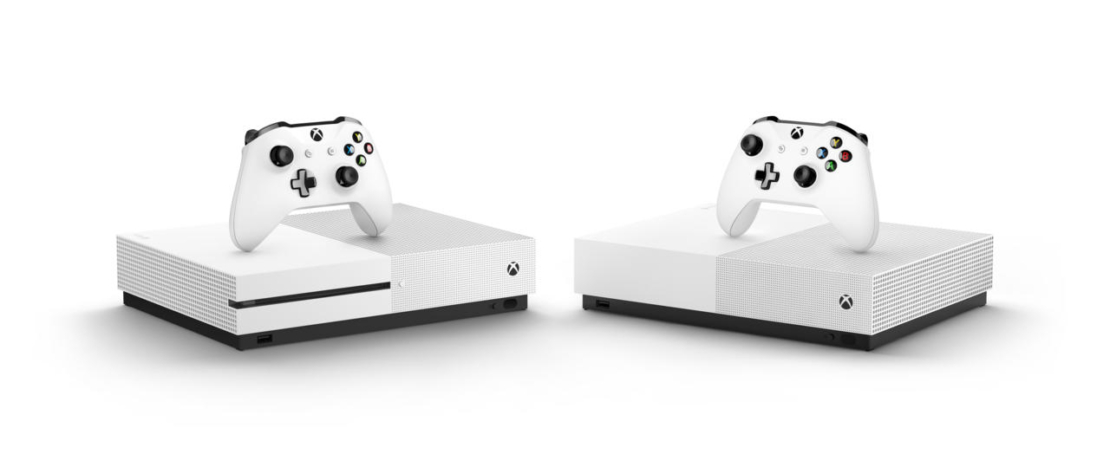 Xbox One S vs. Xbox One S All Digital