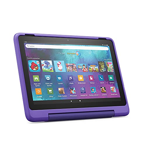 Fire HD 10 Kids Pro-Tablet | Ab dem Grundschulalter | 25,6 cm (10,1 Zoll) großer Full-HD-Bildschirm (1080p), 32 GB, kindgerechte Hülle mit „Graffiti“-Design-1