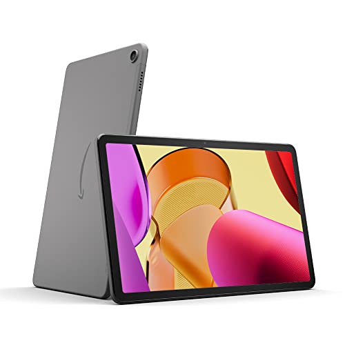 Wir stellen vor: Amazon Fire Max 11-Tablet, unser bisher leistungsstärkstes Tablet, mit klarem 11-Zoll-Display, Octa-Core-Prozessor, 4 GB RAM, 14 Stunden Akkulaufzeit, 64 GB, grau, mit Werbung-1