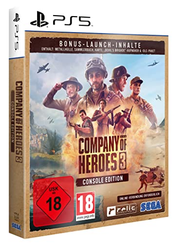 Company of Heroes 3 Launch Edition (Metal Case) (PlayStation 5)-1