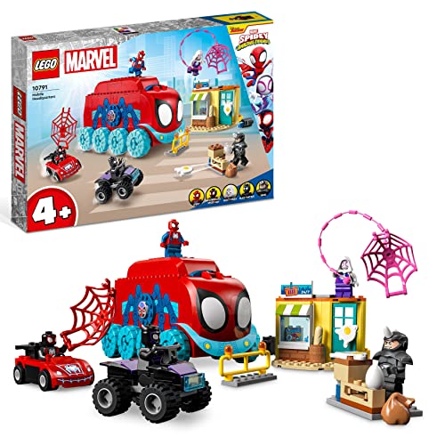 LEGO 10791 Marvel Spideys Team-Truck, Spielzeug für Kinder ab 4 Jahren mit Miles Morales und Black Panther Minifiguren, Spidey und Seine Super-Freunde-1