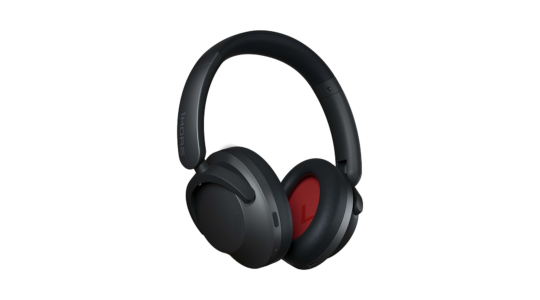 Die Over-Ear-Kopfhörere 1 More Sonoflow in der Farbe Schwarz vor weißem Hintergrund.