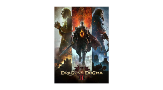 Das Titelbild von Dragon's Dogma 2 vor weißem Hintergrund.